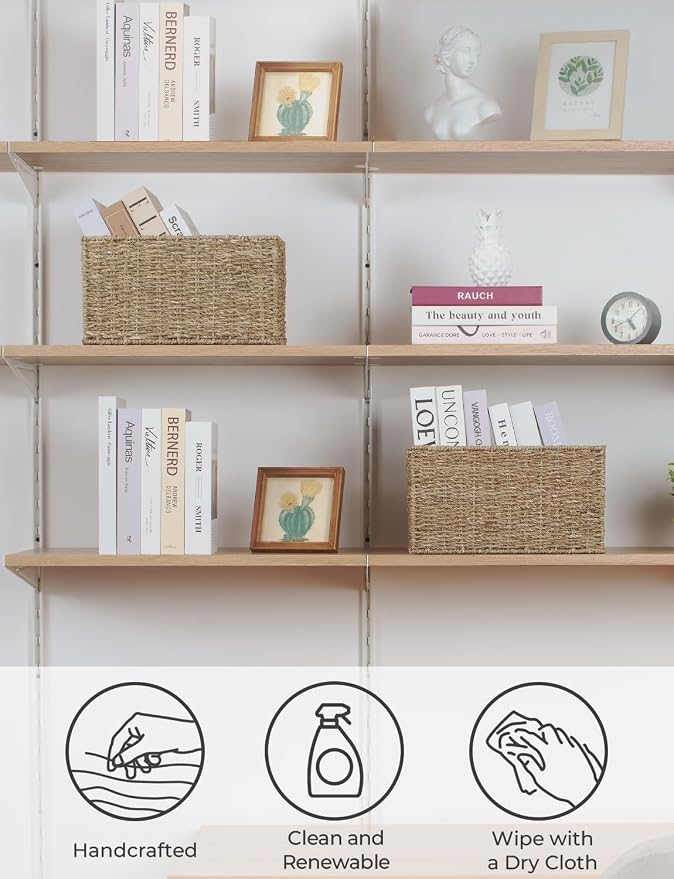 StorageWorks Wicker Storage Basket - Image 4