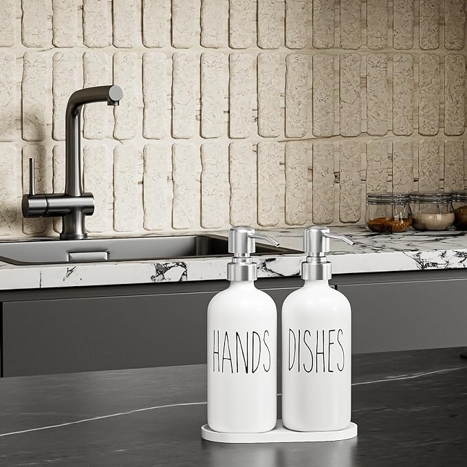 MOMEEMO Soap Dispenser for Kitchen Sink, Suitable for Kitchen Decor and - Image 3