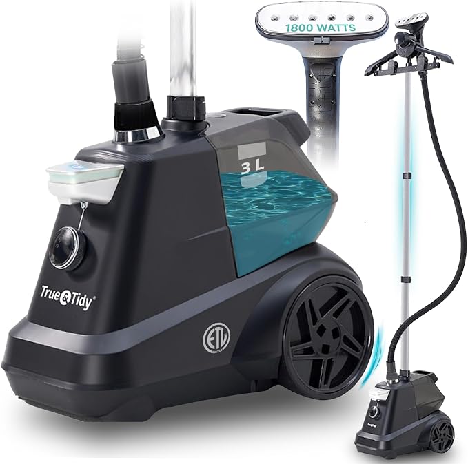 True & Tidy® Heavy-Duty Commercial Industrial Standing Garment Steamer by TrueTidy