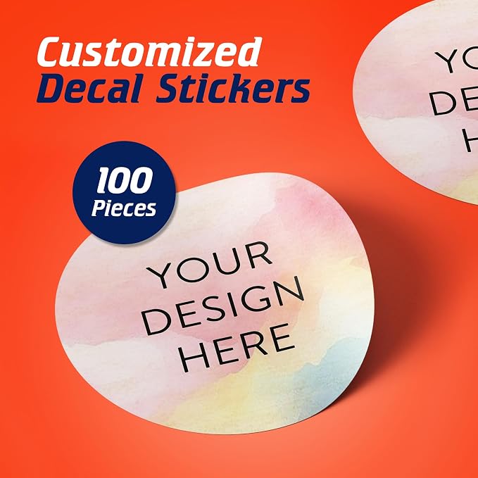 100 Custom Vinyl Stickers - Image 2