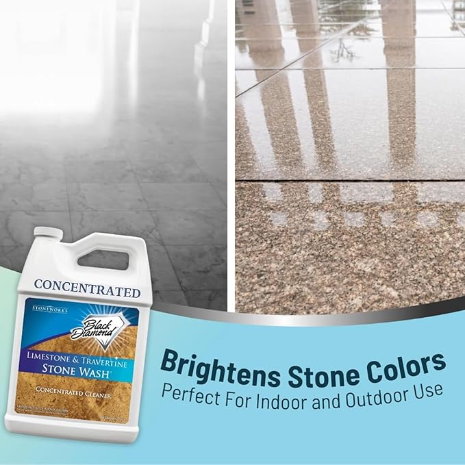 Black Diamond Stoneworks Limestone and Travertine Floor Cleaner: Natural Stone - Image 7