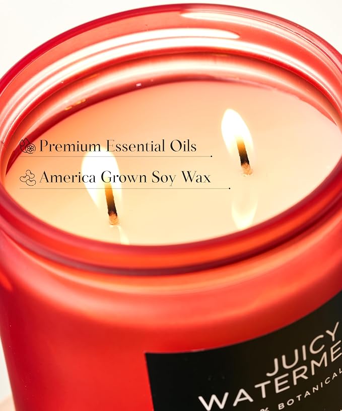 M&SENSE Juicy Watermelon Scented Candle - Image 4