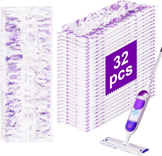 32 Pcs 5X Cleaning Power Mop Refills by Unknown