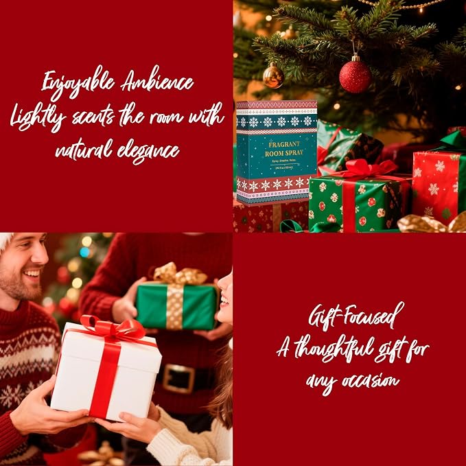 Room Spray, Balsamic Cedar, Gingerbread Cookies, 3 Pack, Each 4 fl oz, - Image 6