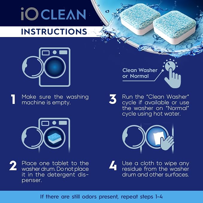 Washing Machine Cleaner and Descaler Tablets 24 Pcs - Image 4