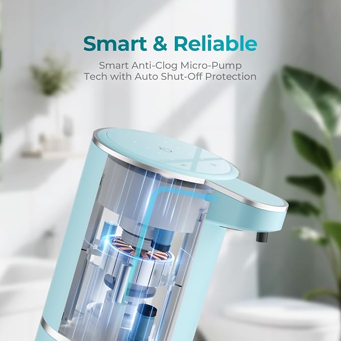 Seafoam Automatic Foaming Soap Dispenser - Image 6