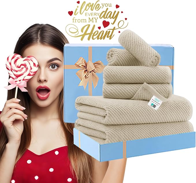 VOOVA & MOVAS Bath Towel Sets - Image 6