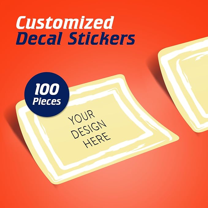 100 Custom Vinyl Stickers - Image 2