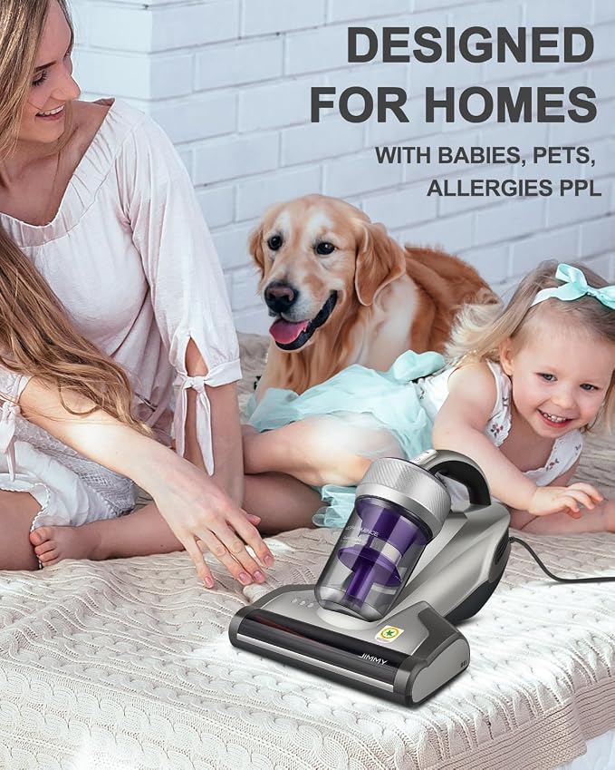 Jimmy Mattress Vacuum Cleaner, Anti-allergen Bed Vacuum Cleaner - Image 6