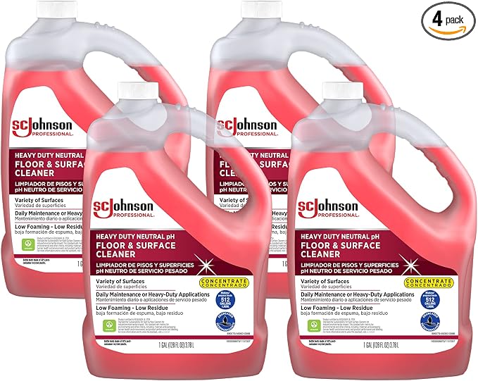 SC Johnson Professional Heavy Duty Neutral Floor & Surface Cleaner 1 Gallon by SCJP
