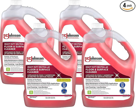 SC Johnson Professional Heavy Duty Neutral Floor & Surface Cleaner 1 Gallon by SCJP
