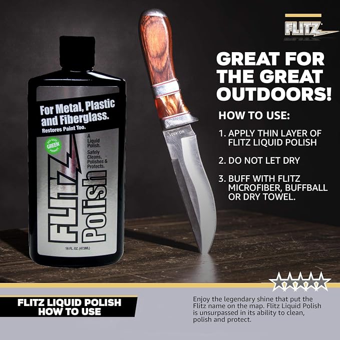 Flitz Multi Purpose Metal Polish Liquid - Image 7