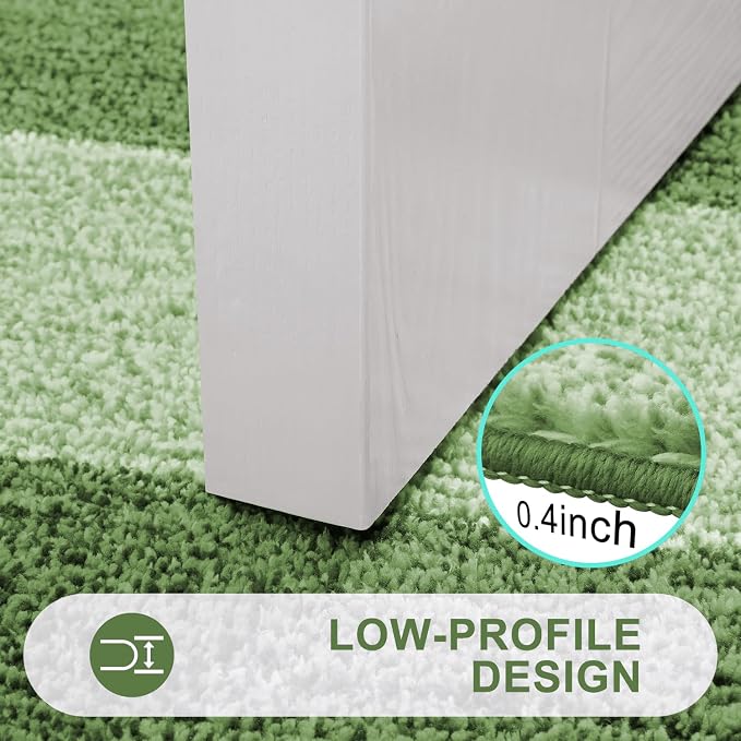 Kitinjoy Indoor Outdoor Door Mat, 48x32 Non-Slip Absorbent Dirt Trapper - Image 4