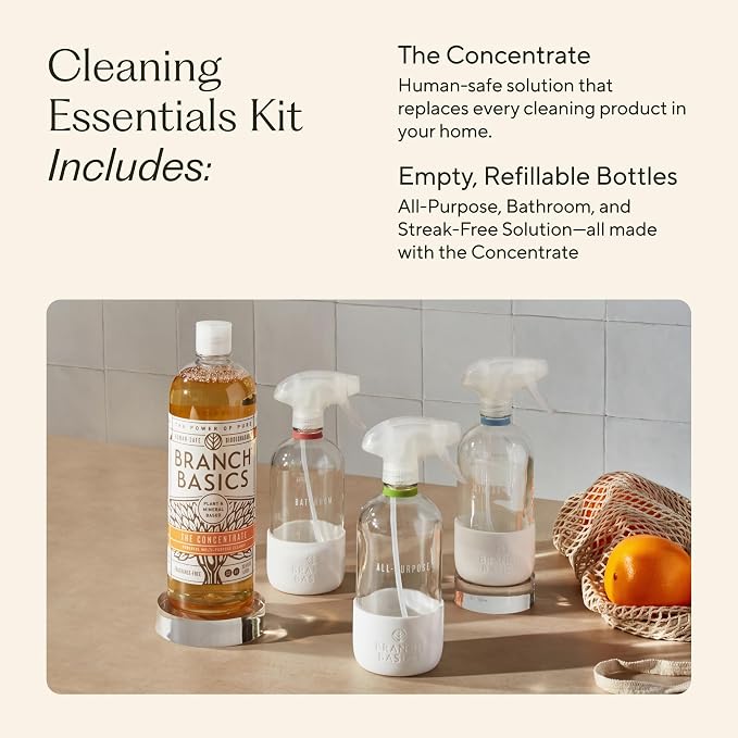 Branch Basics Cleaning Essentials Kit in Glass: All Purpose Cleaner and - Image 3