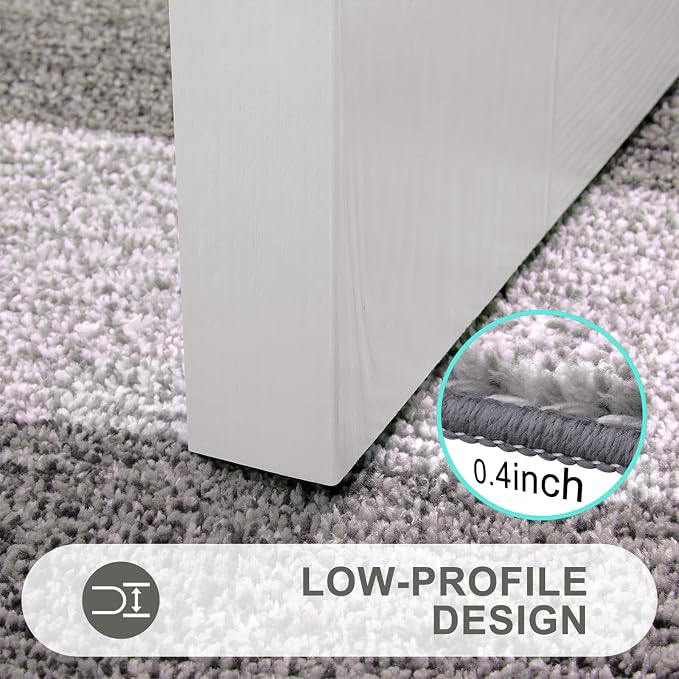 Kitinjoy Indoor Outdoor Door Mat, 59x20 Non-Slip Absorbent Dirt Trapper - Image 4