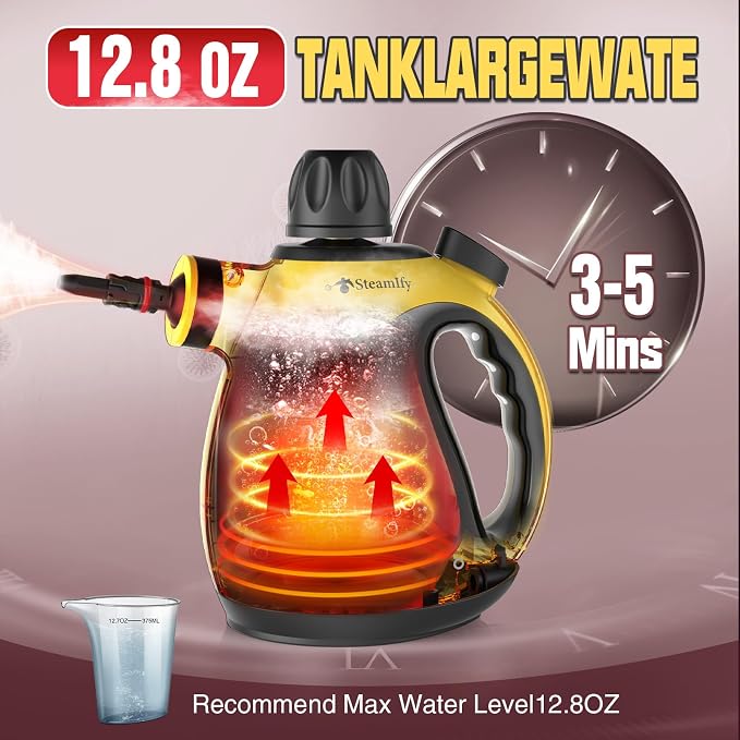 Pressurized Handheld Steam Cleaner - Image 6