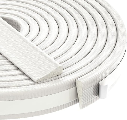 QDiShi 118" Wedge-Shape Weather Stripping Door Seal Weatherproof Foam Seals by QDiShi