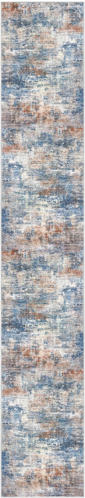 IOHOUZE Abstract Runner Rug 2x12 Ft Washable Runners - Image 9