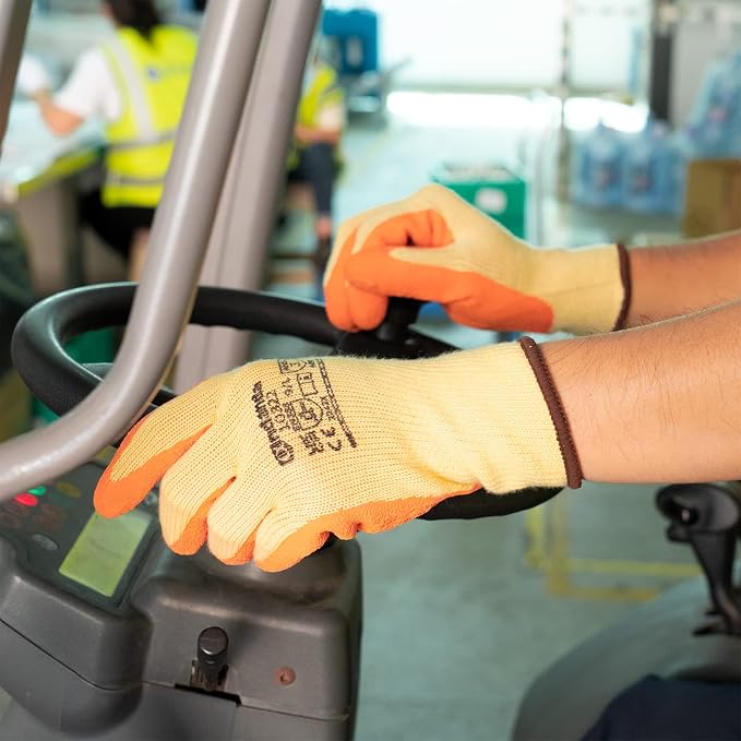 ANDANDA 1/3/12 Pairs Safety Work Gloves, Seamless Knit Work Gloves - Image 5