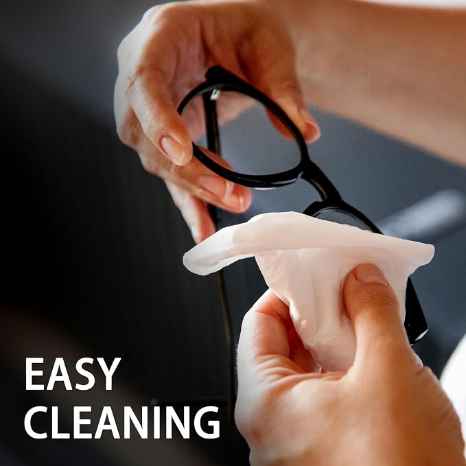 Anti Fog Wipes for Glasses, Pre-Moistened Cleaning Wipes, Lens Cleaner Wipe for - Image 4