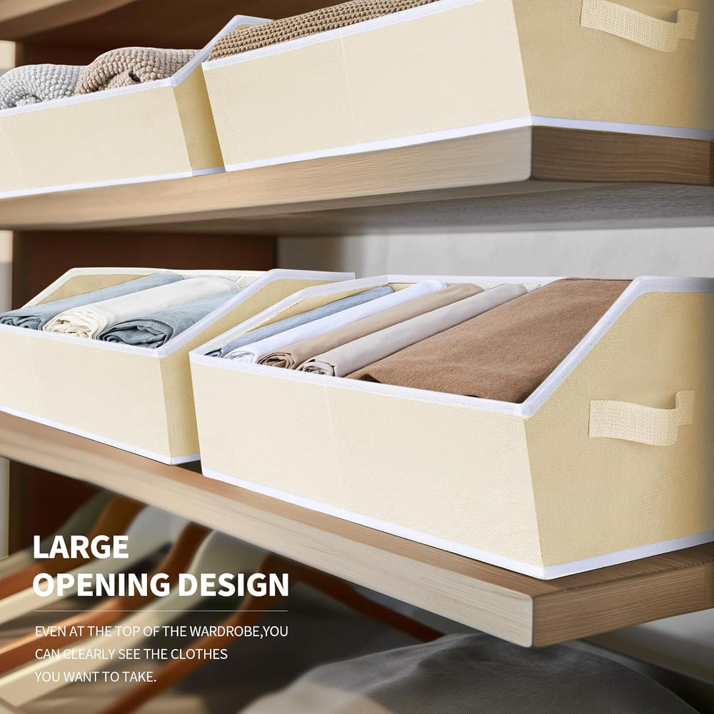 Homsorout Closet Organizers and Storage Bins - Large Fabric Storage Bins, Dec...
