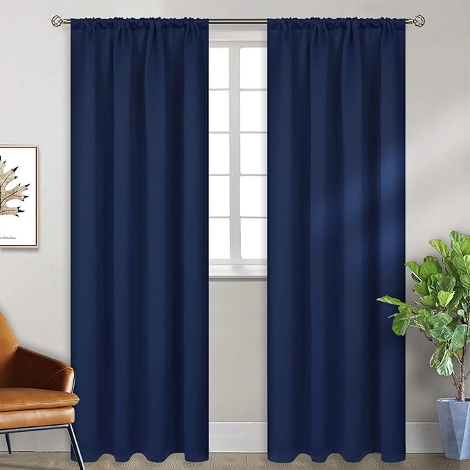 BGment Blackout Curtains 90 Inch Length by BGment