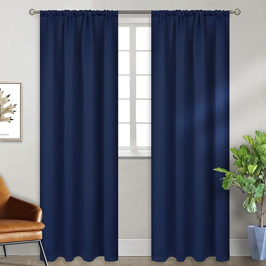 BGment Blackout Curtains 90 Inch Length by BGment