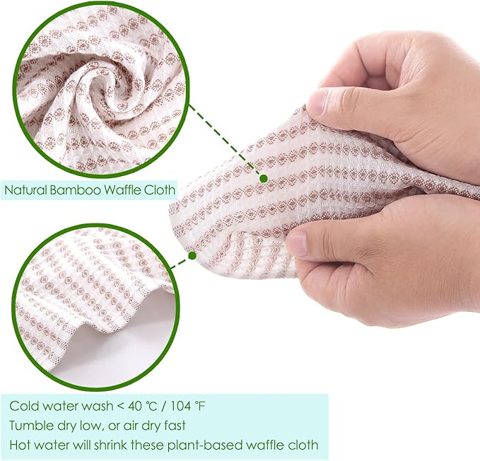 Kitchen Washcloths 12 Pack, 10x14 Inch Small Dish Cloth - Image 4