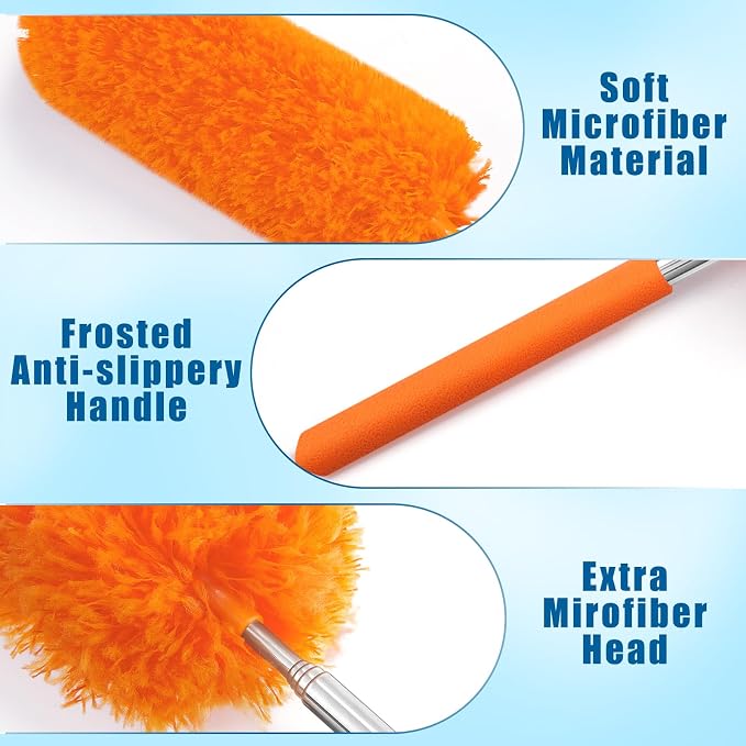 Tanlade 12 Pcs Microfiber Feather Duster - Image 3