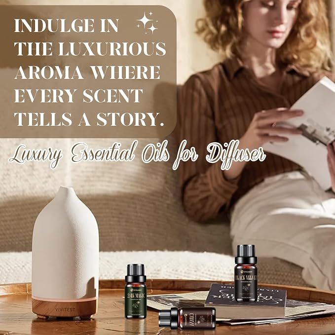 Hotel Diffuser Oils, Hotel Collection Diffuser Oil, Luxury Essential Oil Set - Image 3