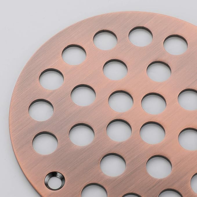 4-Inch Screw-in Shower Strainer Drain Cover Replacement Floor Strainer - Image 5