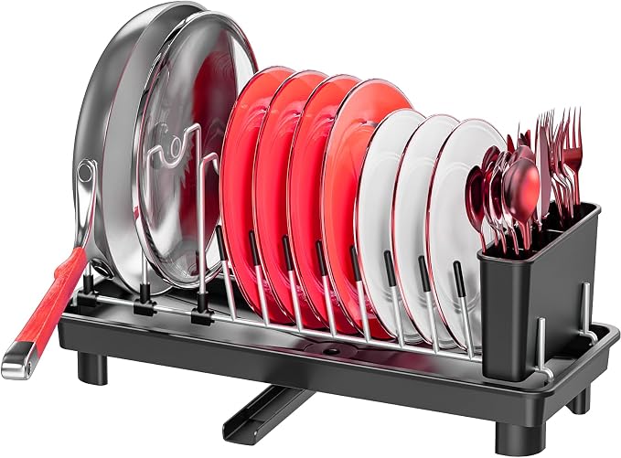 Small Dish Drying Rack, Compact Dish Rack - Image 2