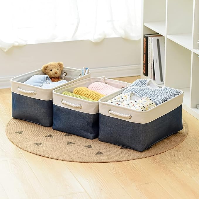 TheWarmHome Storage Bins for Shelves - Image 4