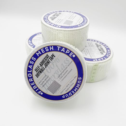 Drywall Repair Tape Fiberglass Mesh Self-Adhesive Drywall Joint Tape 1 Roll 2 - Image 3