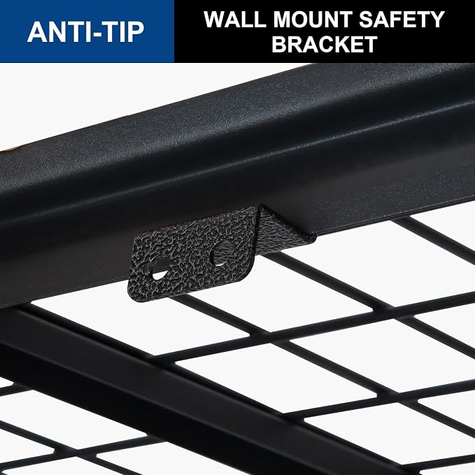 BILT HARD 60" W x 24" D Garage Shelving 3500 LBS, Heavy Duty 5-Tier Metal - Image 7