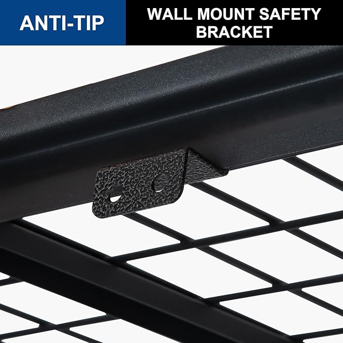 BILT HARD 48”W x 18”D x 72”H Garage Shelving, 5-Tier Heavy Duty Storage Shelves - Image 4