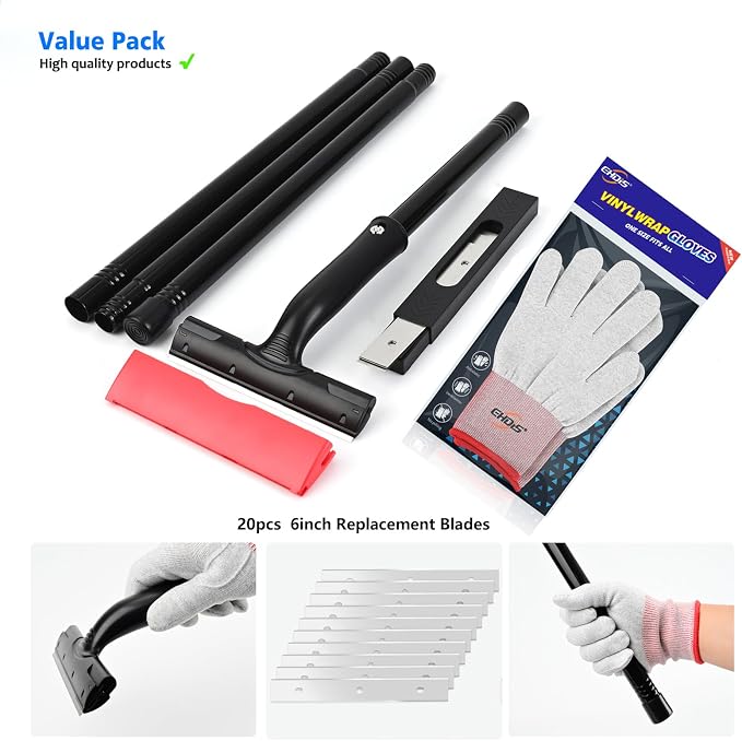 EHDIS Adjustable Razor Blade Scraper, Painting Stripping Tools - Image 2