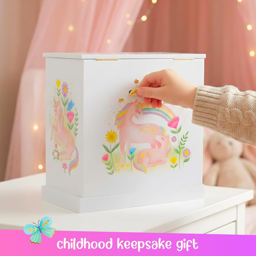 Giggle & Honey® Unicorn Musical Jewelry Box for Girls