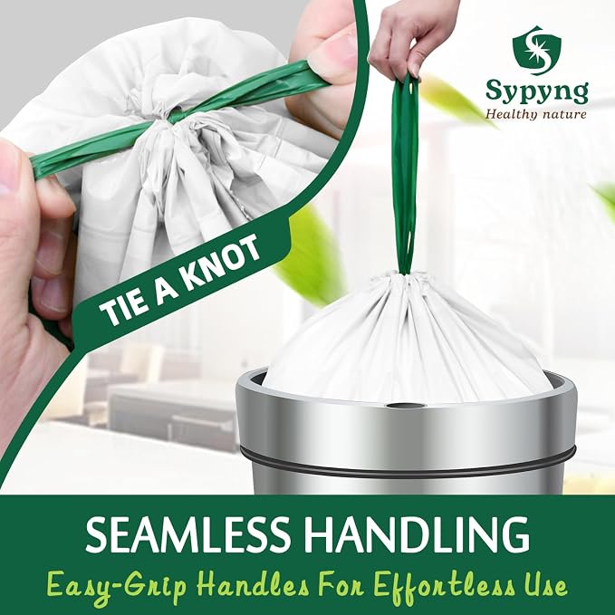 Compostable Kitchen Waste Trash Bags 3-4 Gallon Heavy Duty 100% Biodegradable - Image 4
