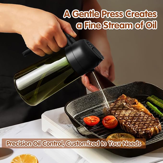 YARRAMATE 16oz/470ml 2PCS Light Blockage Dark Oil Sprayer - Image 5