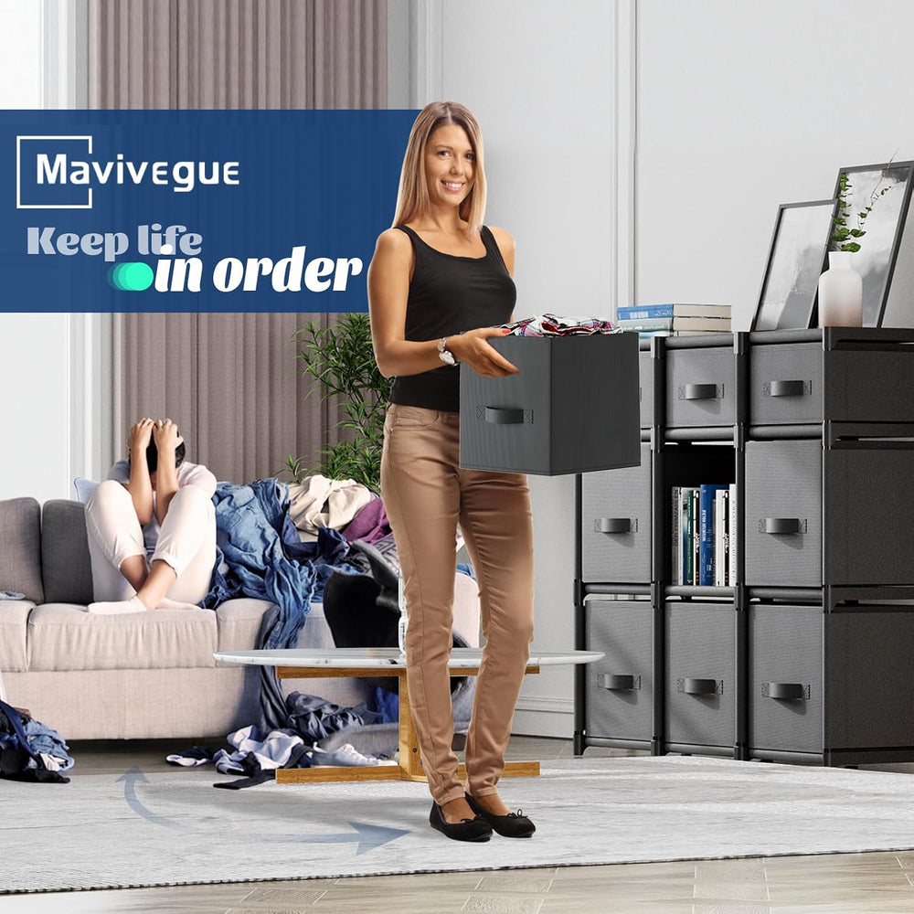 Mavivegue 9 Cube Storage Organizer, Closet Organizers and Storage, Cube Stora...