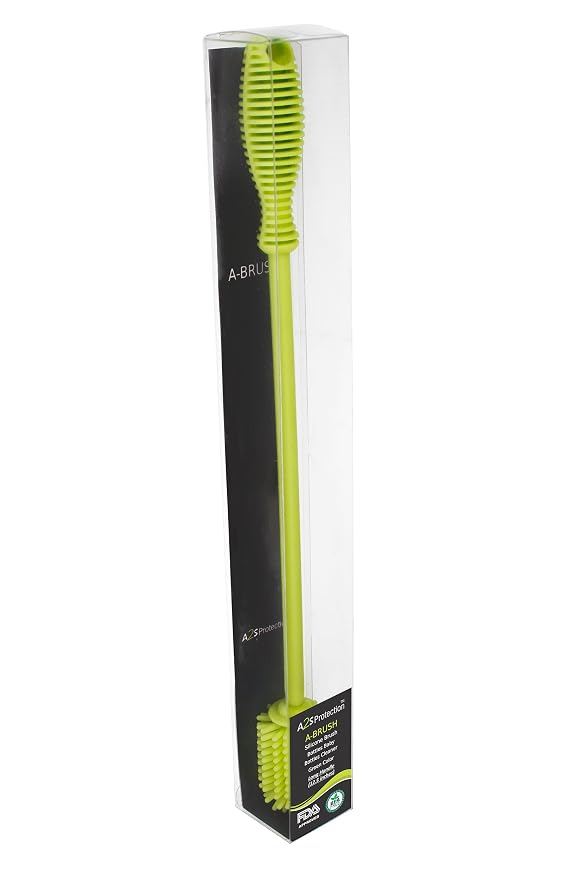A-Brush Silicone Bottle Cleaner Brush, Long Handle - Image 7
