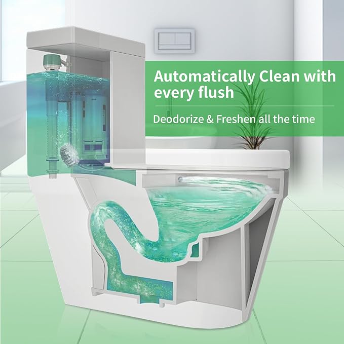 Toilet Bowl Cleaner Tablets, Automatic Toilet Bowl Cleaners, Long-Lasting - Image 8
