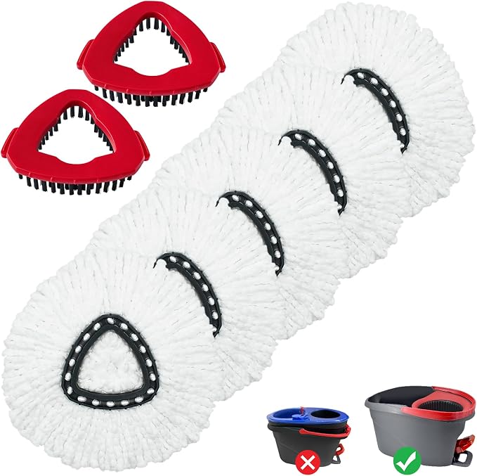 Mop Heads Replacement for Ocedar, Mop Replace Head for Ocedar EasyWring 1 Tank by DLAIMI