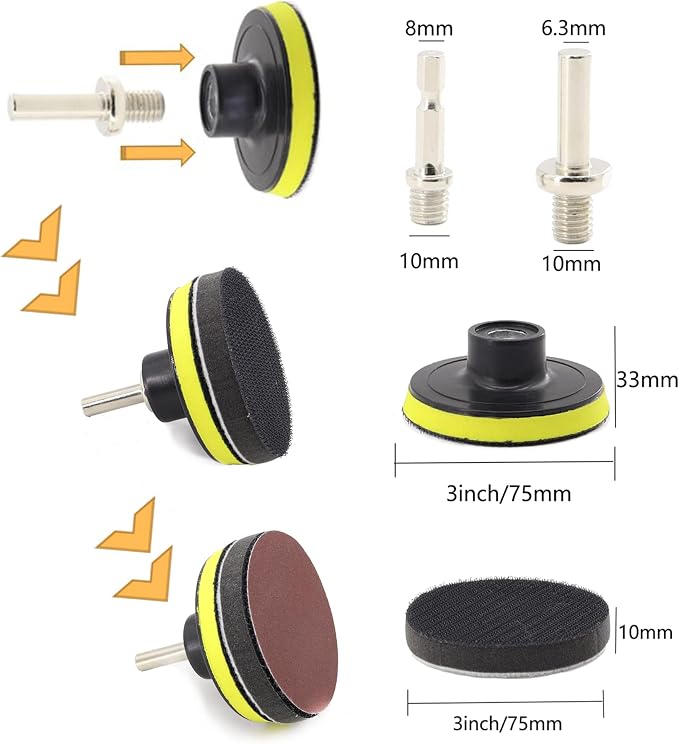 104PCS Car Headlight Restoration Kit - Image 5