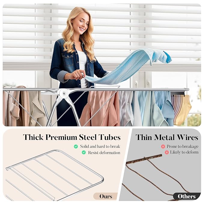APEXCHASER Clothes Drying Rack - Image 4