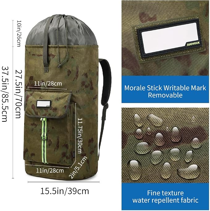 laundry bag backpack, extra-large heavy duty laundry bags, laundry backpack - Image 3