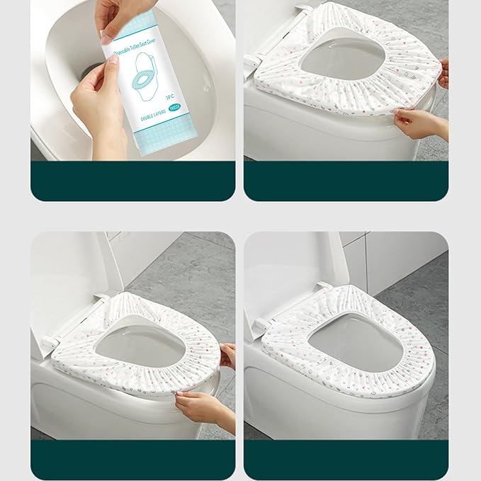 Disposable Toilet Seat Cover Independently Packaged - Image 5