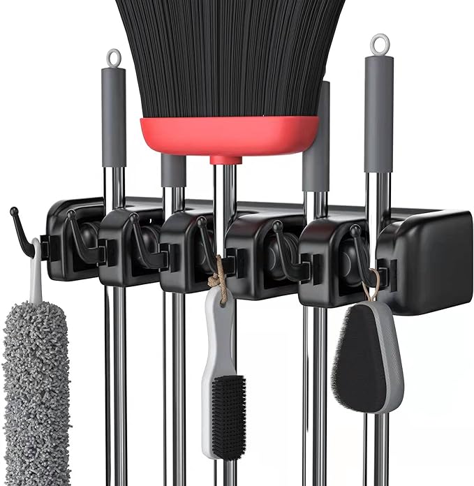 LETMY Broom Holder Wall Mount by Letmy