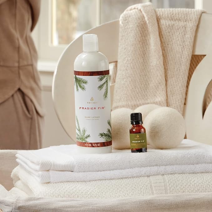 Thymes Wool Dryer Balls Set – Includes 3 Wool Laundry Balls + 1 Scented Laundry - Image 4